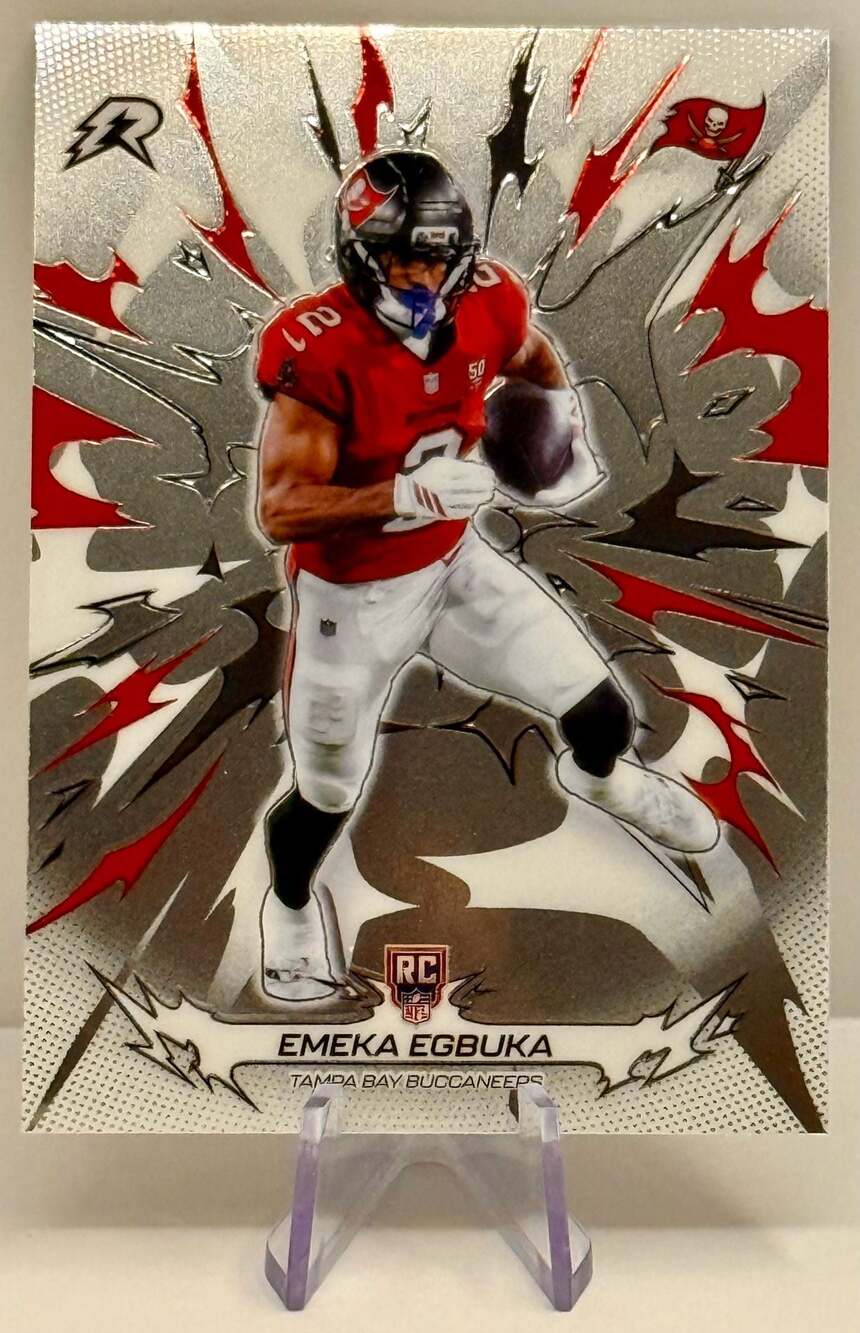 Emeka Egbuka 2025 Topps Resurgence Rookie Card #191 Tampa Bay Buccaneers Bucs